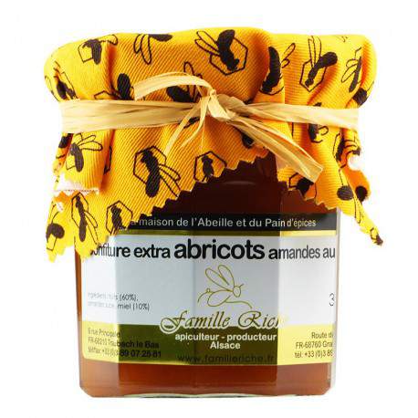 Confiture extra d'abricots aux amandes